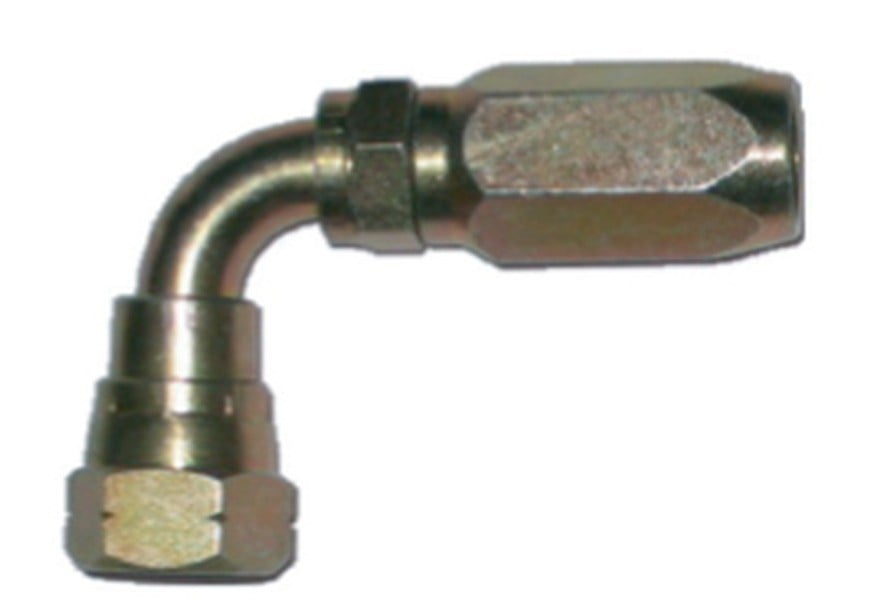 Elbow steel ID 10 mm JIC M9/16 for hydraulic flexible hose
