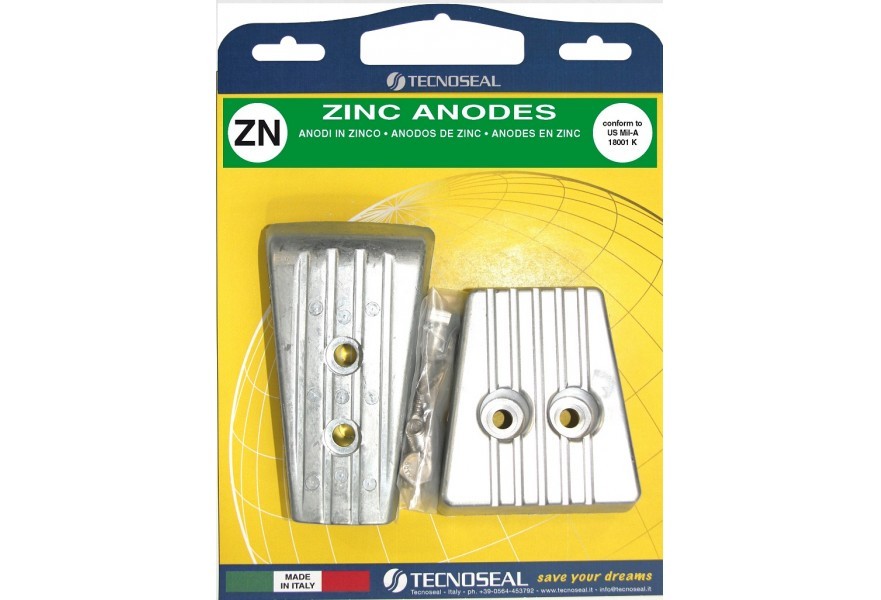 Anode kit Zn 2.6 Kg for Volvo SXA / DPSA models (screws included)