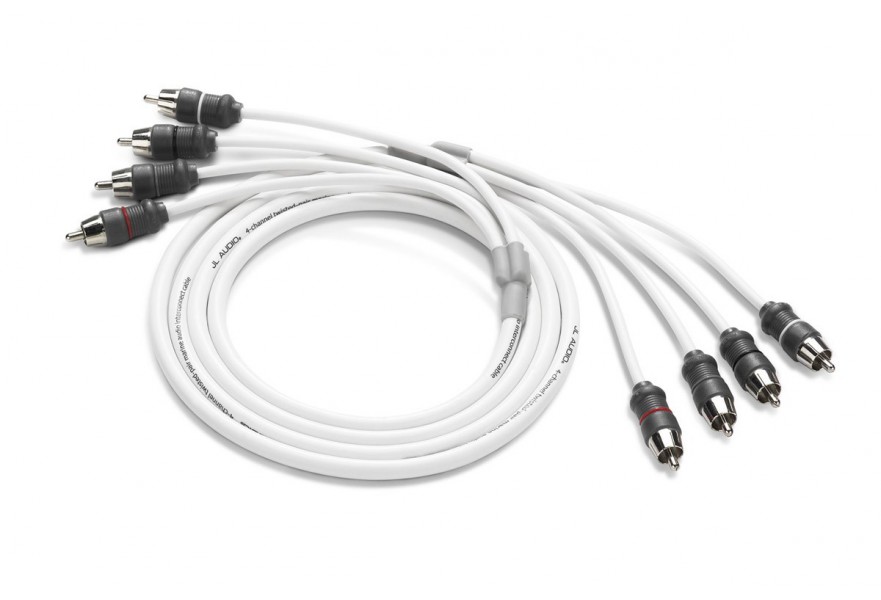 Cable-audio 4CH 6ft twisted pair with Brass connectors