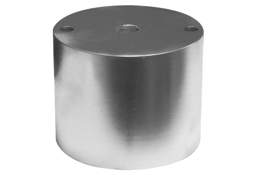 Anode shaft Zn 12.5 Kg OD 155 mm bolt-on with cylindrical nut