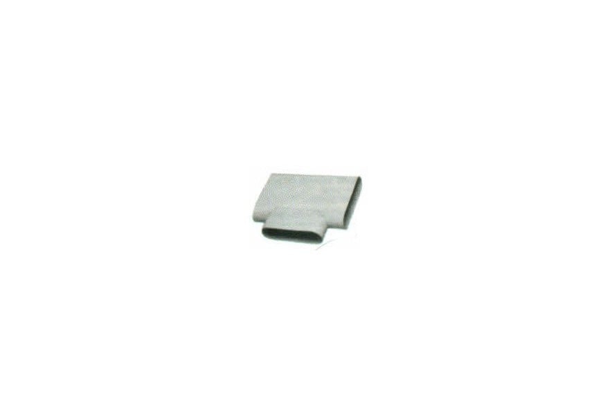 T piece oval duct 200 x 60 mm horizontal