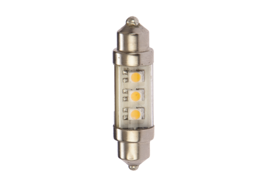 Bulb LED festoon F37-F3-WW 12-24V 0.6W warm White