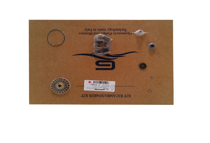 Kit repair KACB61R01G for ACB 61GRE 24V includes impeller, impeller key, circlip, o-ring, mechanical seal, splash guard ring & brushes