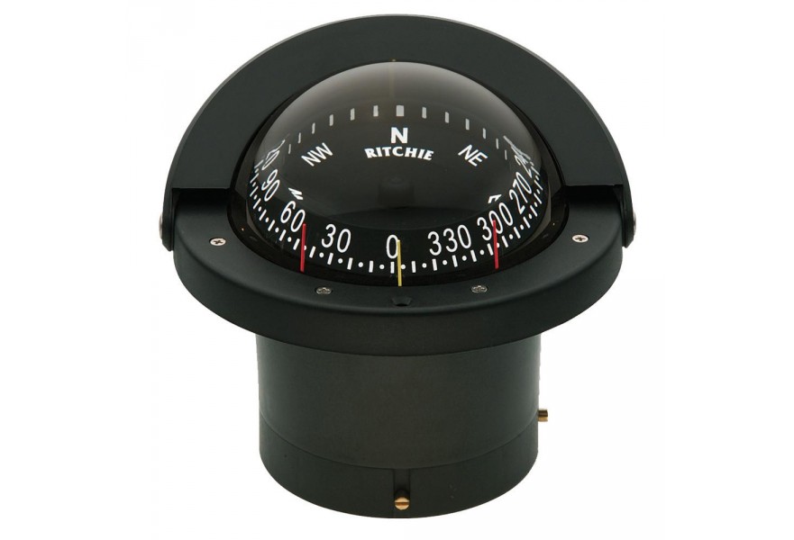 Compass FN-203 flush mount 4-1/2 combi dial 12V Green night light