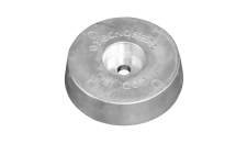 Anode disc stern Zn 3Kg dia.140mm & H 35mm