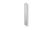 Table column dia.76x660mm 1 end tapered made of ribbed aluminium