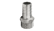 Hose connector M SS316 3/4"x20mm