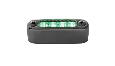 Light LED Micro 12V 0.66W SS bezel horizontal mount