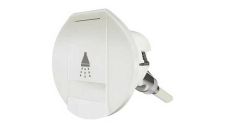 Shower Outlet White Housing Round