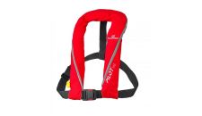 Lifejacket Inflatable Pilot 165 Red Manual Zip W/ Harness Rated<Br>Buoyancy 150 N<Br>Actual Buoyancy 165 N