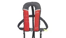 Lifejacket Inflatable Pilot 290 Automatic Harness Red &Crutch Strap 1 Zipped Pocket