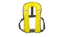 Lifejacket Pilot Pro 180 Automatic Yellow without harness Rated Buoyancy 150 N Actual Buoyancy 180 N Includes 38 G Co2 Gas Bottle