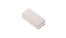Scrub Pad White Soft DM250 (2pc) 10 x 25 x 2.5cm