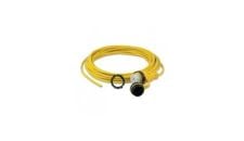 Shore power 15m 32A 250V (Y) blunt cut harmonized cable cordset Yellow colour
