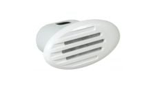 Horn Drop-in "H" 12V 107dB 370 +/- 20Hz with pair of Black & White snap-in grills (enclosed sound unit)