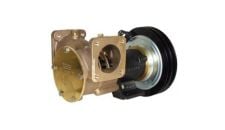 Pump clutch 1B pulley 12V 51 Gpm flanged port Bronze body for bilge, deckwash & firefighting application