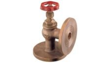 Valve angle DN15 Bronze Art1650A PN16 flange with semi-automatic closing