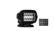 Searchlight LED ST 12V black hard wired dash mount remote 3.7A 20' harness