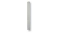 Table column dia.76x710mm 2 ends tapered made of ribbed aluminium