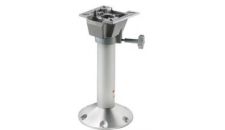 Seat pedestal PCF33 330mm fixed column Dia.73mm & Dia.228mm base with swivel only