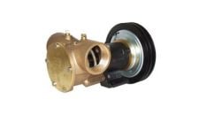 Pump clutch 1B pulley 12V 79 Gpm BSP port Bronze body for bilge & deckwash application