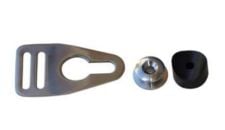 Kit shade buckle includes buckle, stud and pipe bracket for boat covers / boat shade