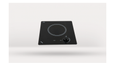Grill caribbean black with single burner cooktop with analog control 240V AC 50/60Hz 12A 1200 W