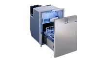 Drawer refrigerator 49L 12 / 24V vent cooling, direct evaporator, inox door