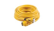 Shore power 12 ft 30A 125V (Y) EEL cordset (Easily Engaged Lock) Yellow colour Until stock lasts