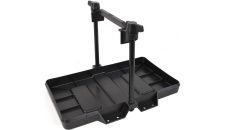 Battrey tray HD 12-5/8"x7-1/4"x8.5" adjustable non-corrosive black plastic