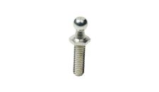 Stud threaded zinc plated 1" long with 10mm ball end