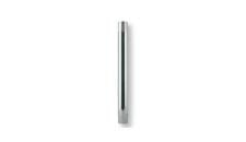 Table column dia.76x660mm SS 2 end tapered mirror polished