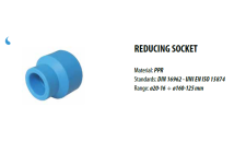 Socket reducing 32 x 20mm Niron PPR