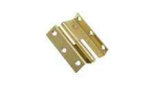 Hinge lift off 55 x 32 mm Brass right hand polished