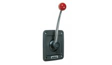 Engine remote control SICO single lever side mount with SS316 handle & plastic housing