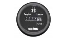 Gauge hour counter HOURB black 12V cut-out Dia.52 mm until stock lasts