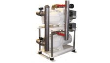 Pump group 2 ECOINOX 1/15 24V 0.35+ 0.35kW horizontal execution 2x50LPM water pressure system