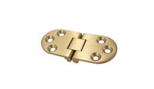 Hinge table 30x71mm polished Brass