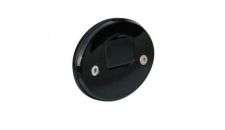 Tallon Socket Classic Black Oval faceplate polycarbonate (twin pack) with an in-built drain until stock lasts