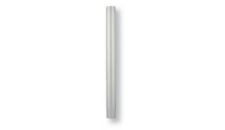 Table column dia.60mm height 660mm ribbed aluminium both sides tapered