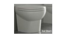 Toilet ARTIC CUT SHORT 12V without bidet kit, water inlet device & flush control with soft close seat & cover