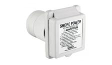 Shore power inlet 6351EL-BX 32A 230V GRP body with Easy lock system & rear safety enclosure with strain relief