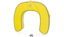 Life jacket horseshoe buoy yellow zip with removable cover washable height 53 x width 62 x thickness 11cm buoyancy 147 N