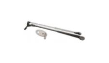 Wiper arm 330-450 mm pantograph + mounting kit (for 215BD wiper motor)