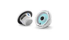 Speaker 6.5" M6-650X-C-GwGw-i LED Gloss White trim ring Gloss White Classic grille coaxial system (pair)