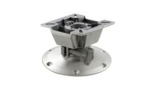 Seat base PC13 with swivel 134mm height & base Dia. 228mm