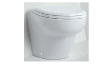 Toilet MATCH CUT SHORT 24V without bidet kit, water inlet device & flush control with soft close seat & cover