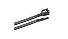 Cable tie 8" UV resistant Black self cutting (20 pc)