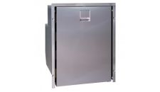 Refrigerator CR130L vent cooled direct evaporator 12/24+110/230V Danfoss right hinged door without cabinet frame grey door panel