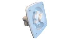 Regulator flush mount White 45psi outlet accepts snap-fit port fittings